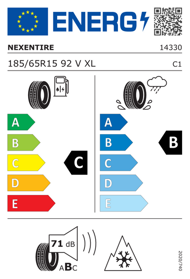 Pneus Nexen N'blue 4Season 2 XL 185/65 R15 92V