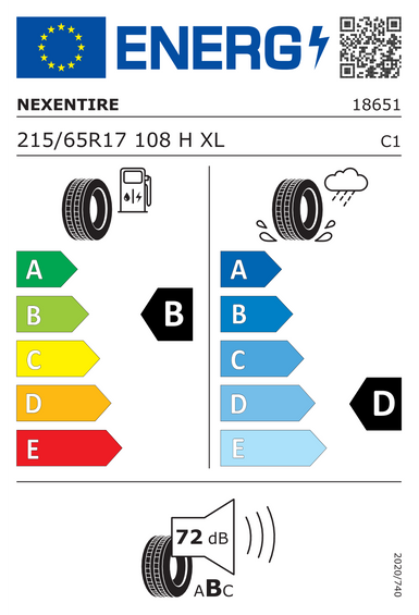 Pneus Nexen Roadian CTX XL 215/65 R17 108H