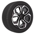 4x ROUES 18 Hiver SKODA YETI 5L Michelin 225/45 R18