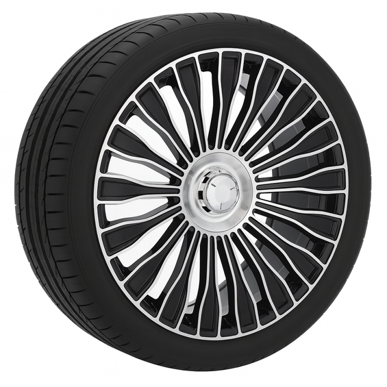 4x ROUES 21 Hiver MERCEDES EQE SUV AMG X294 Pirelli 275/40 R21