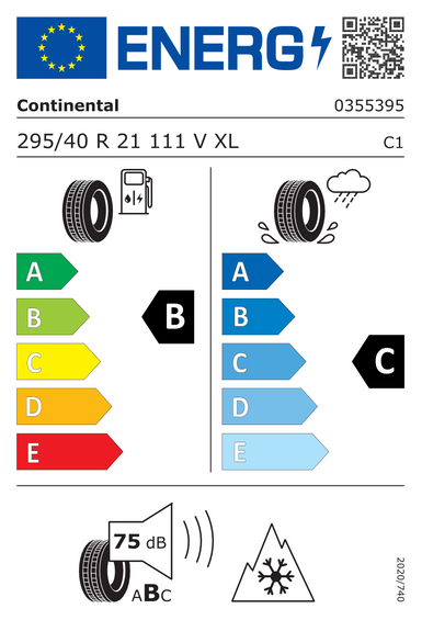 Pneus Continental WinterContact TS 860 S XL FR 295/40 R21 111V