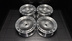 4x jantes aluminium 21 s'intégrer dans BMW 5 VIII G60 G61 G68 6 GT G32 7 VI G11 G12 VII G70 i5 G60 G61 G68 i7 G70 iX3 G08 NA5 X3 III G01 IV G45 SM27