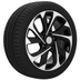 4x ROUES 17 Hiver TOYOTA COROLLA CROSS XG10 FL Continental 215/60 R17
