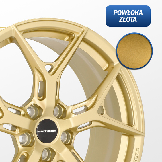 4x Kute jantes 19x9+8 s'intégrer dans AUDI RS3 8Y Sedan Sportback Performance -Złote Y-spoke - SM02